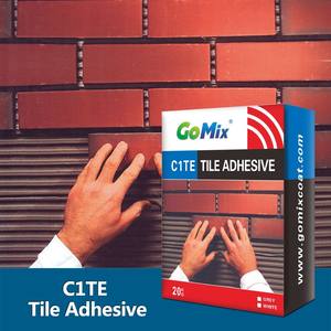 Adhesivo para Azulejos de Piso y Pared GOMIX, Gris/Blanco, Cerámico, Impermeabilizante para Paredes Interiores y Exteriores, <span class=keywords><strong>Piscinas</strong></span>, Cocinas y Baños - Product Image 2