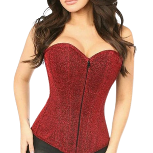 Corsé de piel sintética con varillas de acero y remaches para mujer, estilo overbust, ideal para fiestas y discotecas, venta al por mayor 2026, servicio OEM - Product Image 3