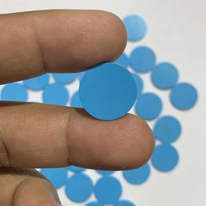 Pierre naturelle Turquoise en vrac, forme ronde, forme cadran, dichroïsme, 10-20mm, certifiée IGI, Fashion Channel - Product Image 4