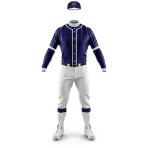 Uniforme de Béisbol con Diseño Único, Jersey con Botones, Pantalones Cortos Transpirables con Cintura Elástica, Kit Antibacterial 100% - Product Image 4