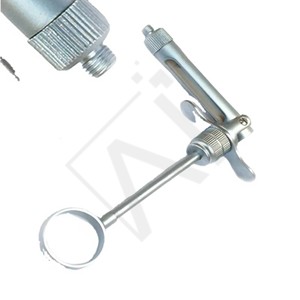 Seringue d'anesthésie dentaire Accuram Silver, réutilisable, en acier inoxydable, avec aspiration, équipement dentaire - Product Image 5