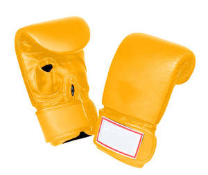 PU Leather Boxing <b>Bag</b> Gloves for Adults Beginners-Adjustable Wrist <b>Strap</b> Moisture Wicking Customizable <b>Black</b> Cowhide Leather - Product Image 1