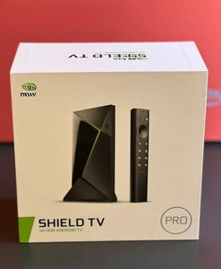 SUPER 4K HDR shield <b>TV</b> pro Android <b>TV</b> box <b>remote</b> control Media streamer for home Pro android <b>TV</b> box - Product Image 1