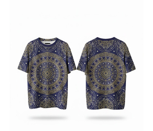 เสื้อยืดคอกลมคุณภาพสูงแบบซับลิเมชั่นเต็มตัวสำหรับเล่นกีฬา |   ผู้จัดจำหน่ายเสื้อผ้าออกกำลังกายแบบซับลิเมชั่น |   ไซส์ผู้ชาย ผู้หญิง และเยาวชน - Product Image 1