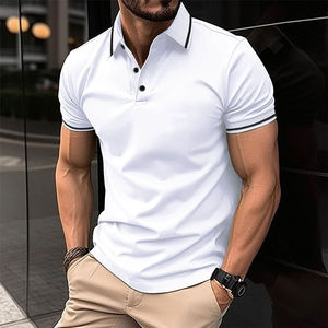 Diseña tu Propia Camiseta Polo de Marca Personalizada, Manga Corta, 100% Algodón, Secado Rápido, para Hombre - Product Image 6