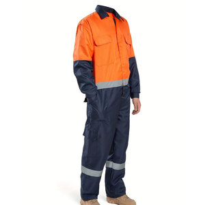 Overol de Trabajo Industrial Personalizado, Poliéster Resistente al Viento, Certificado CE, Uniforme de Protección Duradero para Fábrica y Construcción - Product Image 2