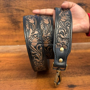 Cuir véritable Autres pièces et accessoires de sac Sangle de sac pour sacs à main Sangles d'épaule en cuir usiné à la main Sangles de guitare et d'appareil photo - Product Image 4