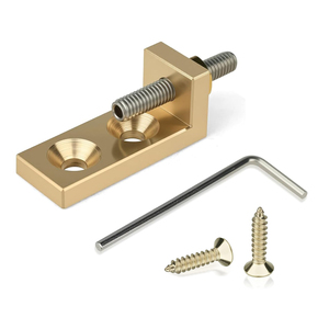 Kit de stabilisation de tremolo en laiton pour <span class=keywords><strong>Floyd</strong></span> Rose et autres ponts flottants (FMTS) avec clé à vis - Product Image 1