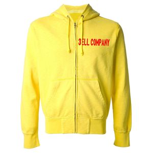 Sudaderas con Logotipo Personalizado al por Mayor – Sudadera con Cremallera Amarilla - Product Image 1