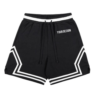 Pantalones Cortos Personalizados para Hombre, Transpirables, de Algodón, con Cordón Ajustable, Cintura Elástica, Corte Medio, Logotipo Frontal - Product Image 2