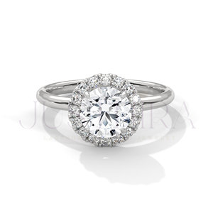 Most Selling Solitaire Round Cut Diamond <b>Ring</b> for Everyday Wear Office Use and Elegant Styling Wedding Engagement <b>Ring</b> For Her - Product Image 2