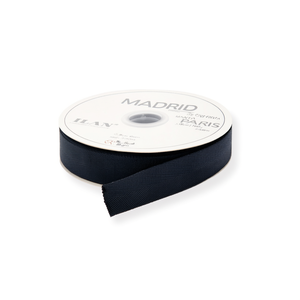 Cinta de Correa Negra Ilan 3.8cm 22m Madrid Paris - Product Image 1