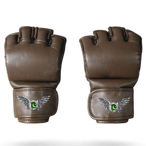 Gants de MMA à paume ouverte pour l'entraînement aux arts martiaux, gants de MMA en cuir personnalisés pour hommes et femmes, gants de MMA en gros avec logo personnalisé - Product Image 1
