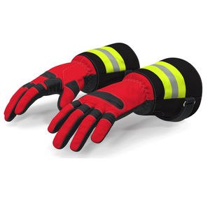 Guantes de bombero de cuero, los mejores de la industria, de alta demanda, servicio OEM de seguridad, diseño personalizado, guantes de bombero de moda. - Product Image 2