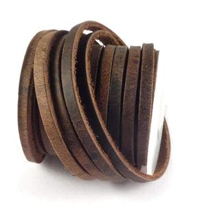 Heavy Duty Natural <b>Leather</b> Cord Brown Color Diy Crafts Other Home Decoration Projects <b>Bracelets</b> Keychain Making Durable Cord - Product Image 1
