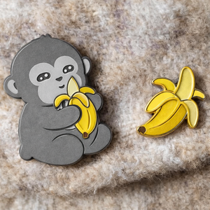 Pin de metal personalizado con diseño de animalito de zoológico, recuerdo promocional, con esmalte suave teñido. - Product Image 4