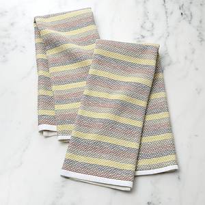 ผ้าเช็ดครัวผ้าฝ้ายทอ 100% ขายส่ง ลายพิมพ์ลายทางกอล์ฟ ซักแล้ว บีบอัด แห้งเร็ว เป็นมิตรกับสิ่งแวดล้อม เหมาะสำหรับเป็นของขวัญ ใช้ในงานทั่วไป - Product Image 1