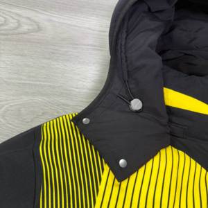 Custom High Quality Winter Warm <b>Down</b> Jacket Detachable Hood Mens Thick Cropped Puffer Jacket - Product Image 5
