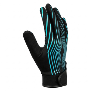 Guantes de Fútbol Americano para Adultos, Dedos Completos, Transpirables, con Cierre de Gancho y Bucle, Agarre Adhesivo de Silicona en la Palma, Personalizables para Entrenamiento en Equipo - Product Image 3