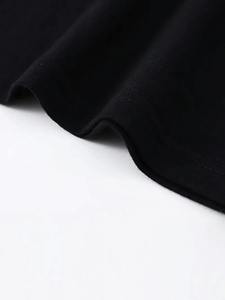 Camiseta Vintage con Estampado de Globos y Logotipo Personalizado para Mujer, Transpirable, Unisex, de Algodón, Manga Corta, Estilo Urbano, Holgada, Informal - Product Image 2