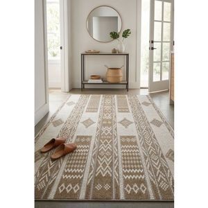 Tapis Kilim Tissé Main Géométrique Tribal en Mélange de Coton, Tapis Bohème pour Salon, Taille Personnalisée, Vente en Gros, Décoration OEM - Product Image 5