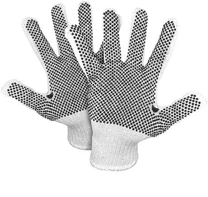 Guantes de PVC con Puntos, Guantes de Seguridad de Algodón, Precio al por Mayor, Guantes de PVC con Puntos de Alta Resistencia - Product Image 1