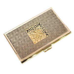 Korean Traditional Luxury Gold <b>Business</b> Card Case with Key Ring Luxury <b>Business</b> <b>Gift</b> <b>Set</b> with Key Ring Accessory - Product Image 6