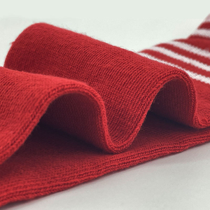 Chaussettes de football bleues mi-hautes à rayures, respirantes et tricotées pour adultes, chaussettes de sport pour hommes - Product Image 5