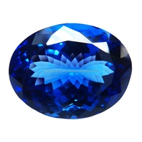 Tanzanite semi-précieuse naturelle, 6x3mm, forme ovale facettée calibrée, qualité 3A, pour la fabrication de bijoux fins, bague, pierre GEMFORTE INC