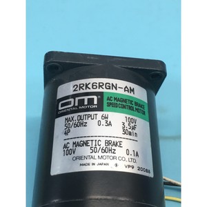 Freno Magnético de CA ORIENTAL MOTOR 2RK6RGN-AM - Equipos y Piezas Semiconductores de Confianza con Legado Global - Product Image 4