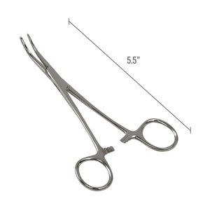 Pince chirurgicale de précision Briggs courbée de haute qualité avec poignée verrouillable en acier inoxydable, certifiée CE ISO13485 - Product Image 4