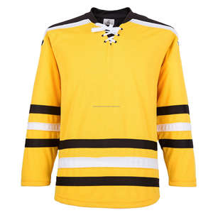 Maillot de hockey sur glace pour hommes avec logo d'équipe, broderie personnalisée OEM - Product Image 6