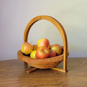 Wholesale Eco-Friendly Metal Foldable Fruit & <b>Vegetable</b> <b>Storage</b> Baskets - Product Image 1