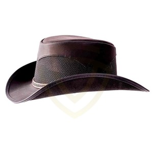 Sombrero de Vaquero de Cuero Occidental con Logotipo Personalizado, Premium para Viajes al Aire Libre, Sombrero de Vaquero para Todas las Estaciones | - Product Image 6