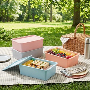 OEM Custom Eco Friendly PP Plastic Multifunction <b>Storage</b> <b>Box</b> with Lid Stackable Shipping <b>Box</b> - Product Image 5