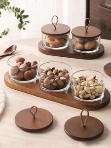 Boîte à épices moderne en bois avec compartiments – Rangement de cuisine de qualité alimentaire – Fournisseur OEM pour commandes en gros - Product Image 2