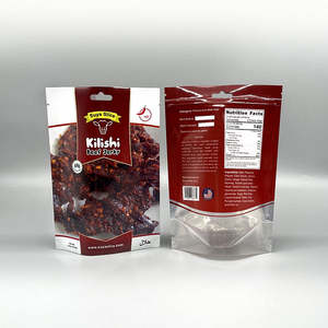 Pochette zippée brillante en gros pour produits de collation |   Plastique laminé |   Encoche de déchirement |   Usine au Vietnam - Product Image 4