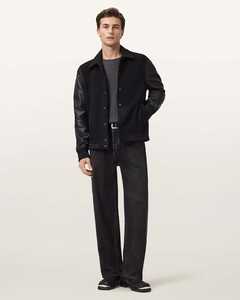 Veste d'hiver en cuir véritable de luxe pour homme, coupe ajustée, style motard décontracté, fabrication OEM haut de gamme, service d'échantillonnage disponible - Product Image 4