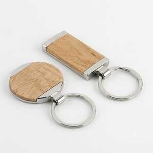 Llavero Personalizado de Acero Inoxidable, Anillo Metálico para Llaves con Logotipo Grabado, Regalo Promocional Ecológico, Colgante Portátil para Bodas y Navidad - Product Image 1