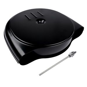 Oldsmobile 1951-1956 Air Cleaner with 14\" X 4\" Replacement Element Notched at Rear - Product Image 3