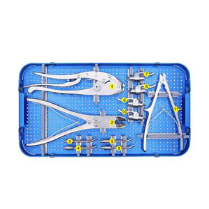 Veterinary Reusable <b>Titanium</b> Cable Suture <b>Wire</b> Orthopedic Cable Instrument Set for Dog Pets Bone Plate Fixation By Grip Surgical - Product Image 5