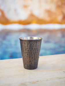 Handcrafted Pure Copper Water <b>Glass</b> Traditional Metal Drinking <b>Tumbler</b> for Water Juice and Beverage Serving at Home - Product Image 5
