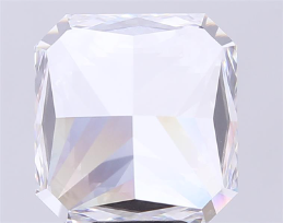 Diamant de laboratoire Ilois 10.04 CT, taille carrée à coins coupés, taille brillant modifiée, couleur E, clarté VVS2, type CVD IIa, certifié IGI - Product Image 4