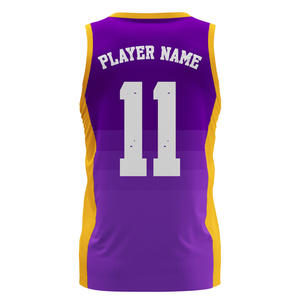 Camiseta de Baloncesto Unisex, Uniforme Personalizado por Sublimación, Ropa Deportiva Transpirable, Nombre y Número Personalizados, Kit de Malla, Tallas Grandes - Product Image 5