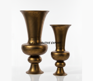 Jarrón Decorativo de Aluminio Hecho a Mano de Lujo, Diseño Moderno, Ecológico, Decoración para el Hogar y Bodas, para un Estilo Interior Elegante - Product Image 6