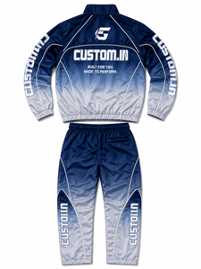 Traje Cortavientos Deportivo Personalizado de Poliéster para Marcas, Producción de Marca Privada, MOQ Flexible, Fábrica Profesional - Product Image 2