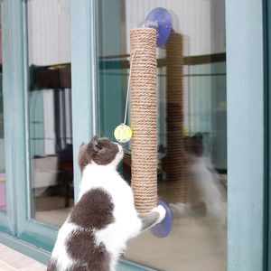 Stick N Claw Tiragraffi per Gatti con Corda di Sisal e Giocattolo a Ventosa, Design a Forma di Albero per il Divertimento Felino - Product Image 6