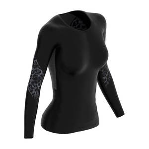 Chemises de compression sublimées pour femmes de haute qualité, design personnalisé, pour la natation et le surf - Product Image 2