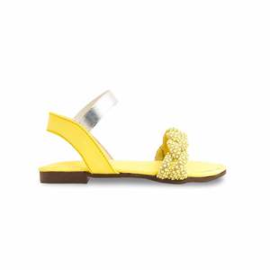 Sandalia Tacón Niñas KD9855 en Amarillo Estilo Formal - Product Image 4