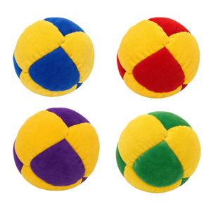 Fast Manufacturing Service Custom Logo Sports Footbag Ball High Quality Handmade Hacky Sack Manufacturer TEAM <b>BUILDER</b> - Product Image 1
